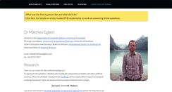 Desktop Screenshot of matthewegbert.com